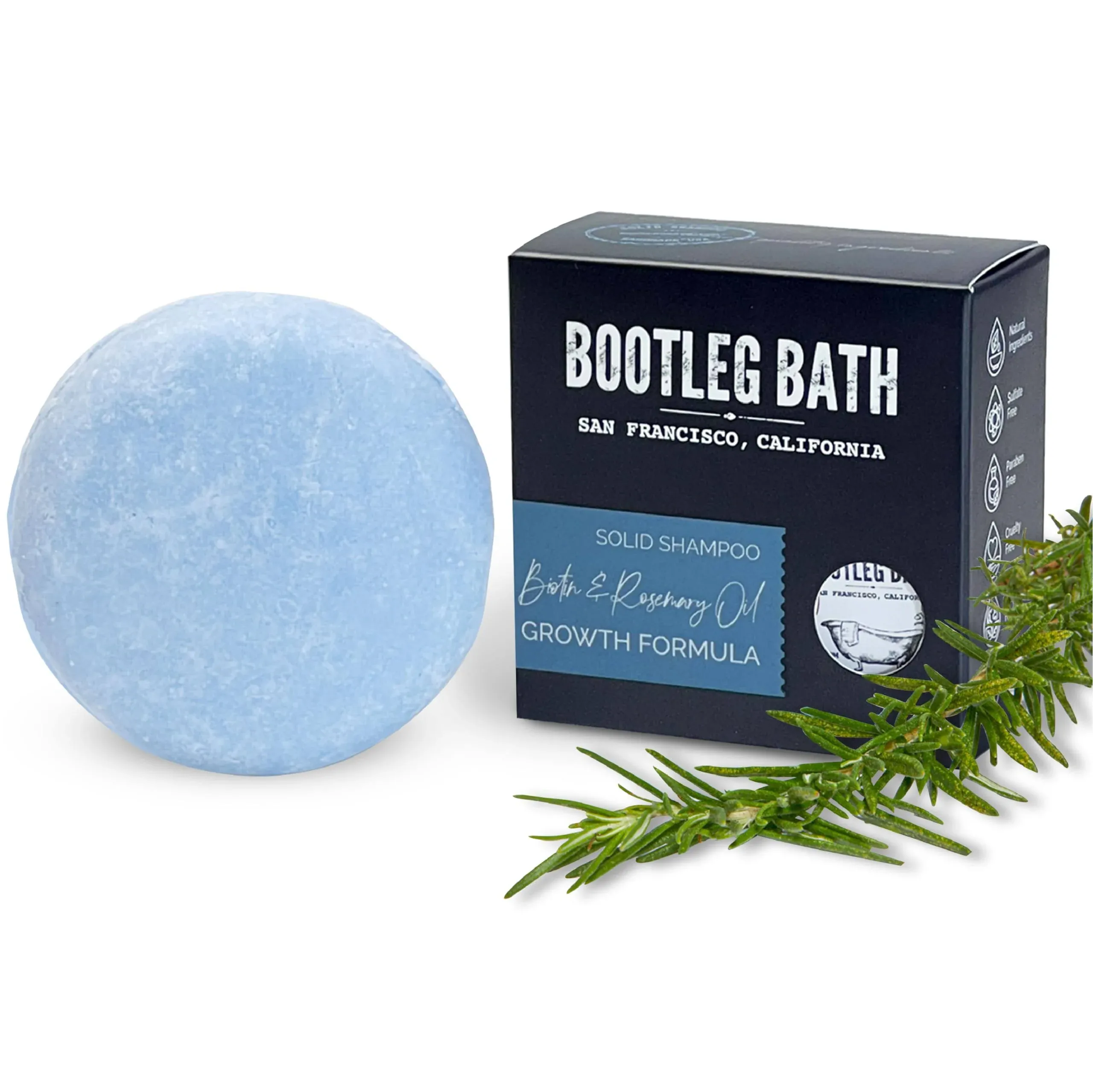 BOOTLEG BATH Shampoo Bar and Oil