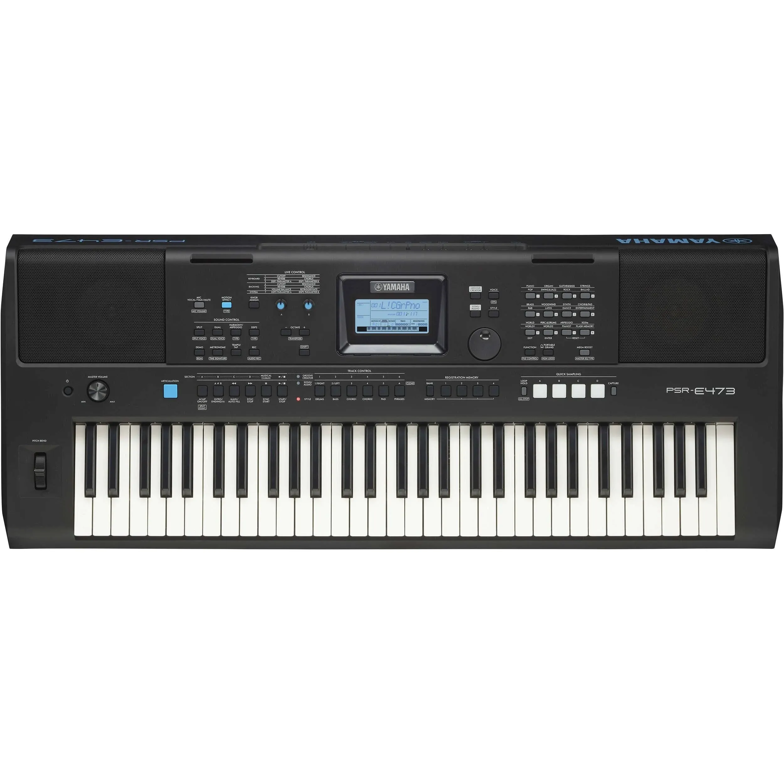 Yamaha PSR-E473 - 61 Key Portable Keyboard