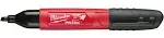 Milwaukee 48-22-3130 INKZALL Black Chisel Tip Markers, Black