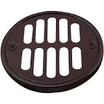 Oil Rubbed Bronze Shower Strainer Set with Screws Grill Crown - Westbrass