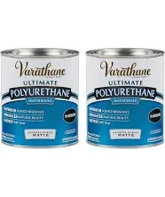 Varathane 262074 1 Quart Clear Matte Soft Touch Polyurethane