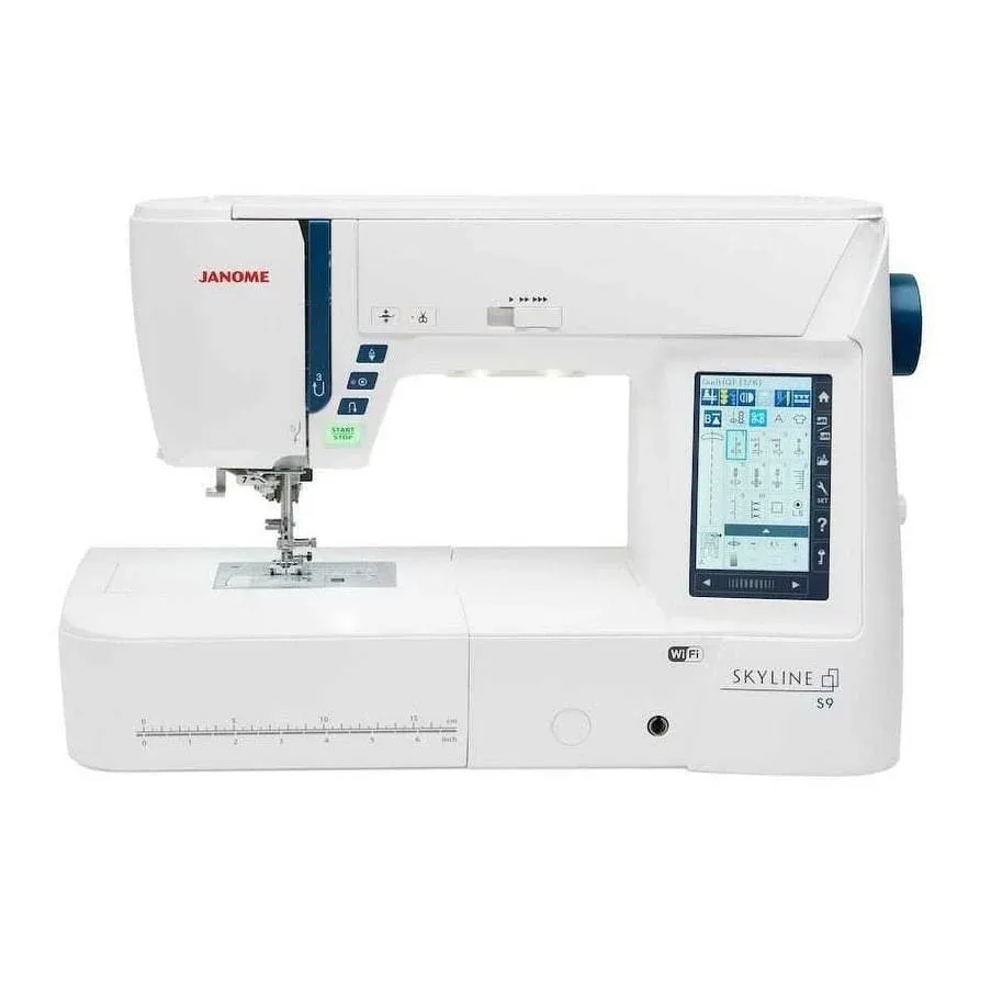 Janome Skyline S9 Sewing and Embroidery Machine