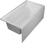 Duravit Architec 60" Acrylic Right Drain Alcove Bathtub