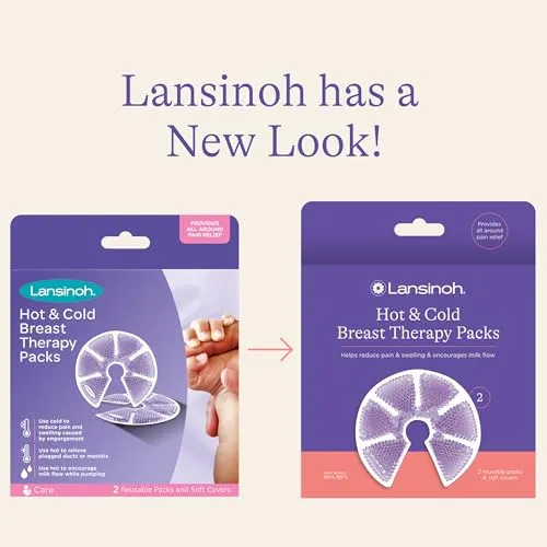 Lansinoh TheraPearl 3-in-1 Breast Therapy - 2 pack 