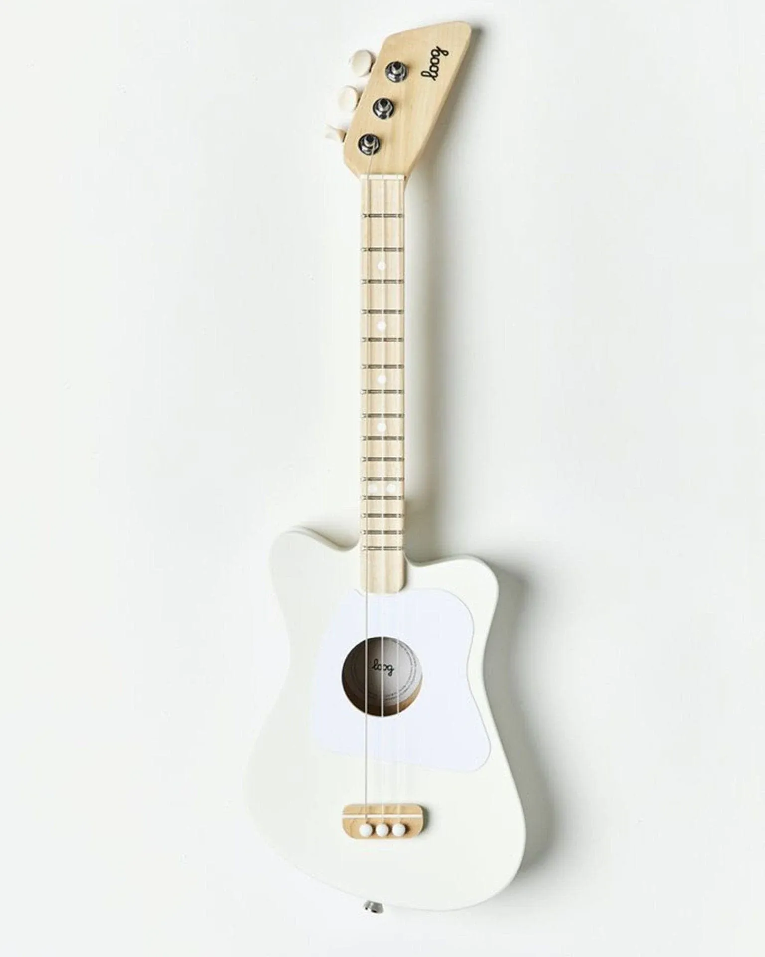 Loog Mini Acoustic Guitar White