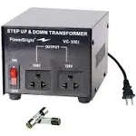 VC500J PowerBright 500 Watts Japanese Voltage Transformers / Converter