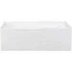 Swiss Madison Ivy 60" x 30" Right-Hand Drain Alcove Bathtub with Apron