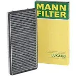 Mann Cabin Air Filter for 2007 Porsche 911 Carrera 4 3.6L H6 GAS DOHC