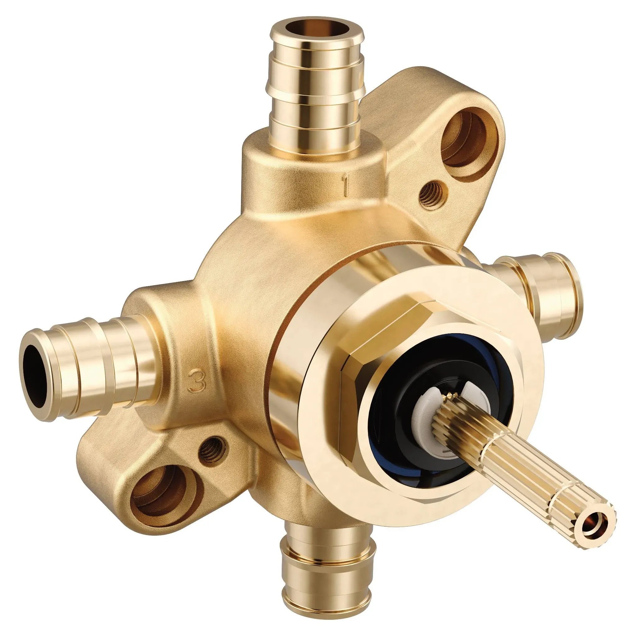 M-core Transfer Valve 1/2" Expansion PEX (2 Independent/1 Shared Or 3 Ind/3 Shared)