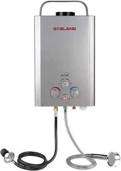 Tankless Water Heater GASLAND Outdoors 1.58GPM 6L Portable Gas