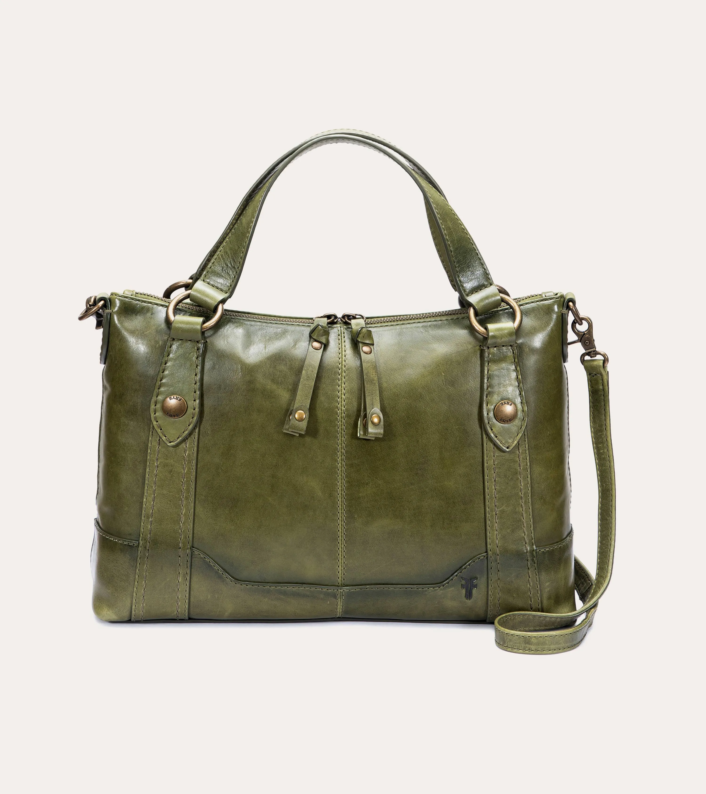 Frye Melissa Medium Leather Satchel Bag