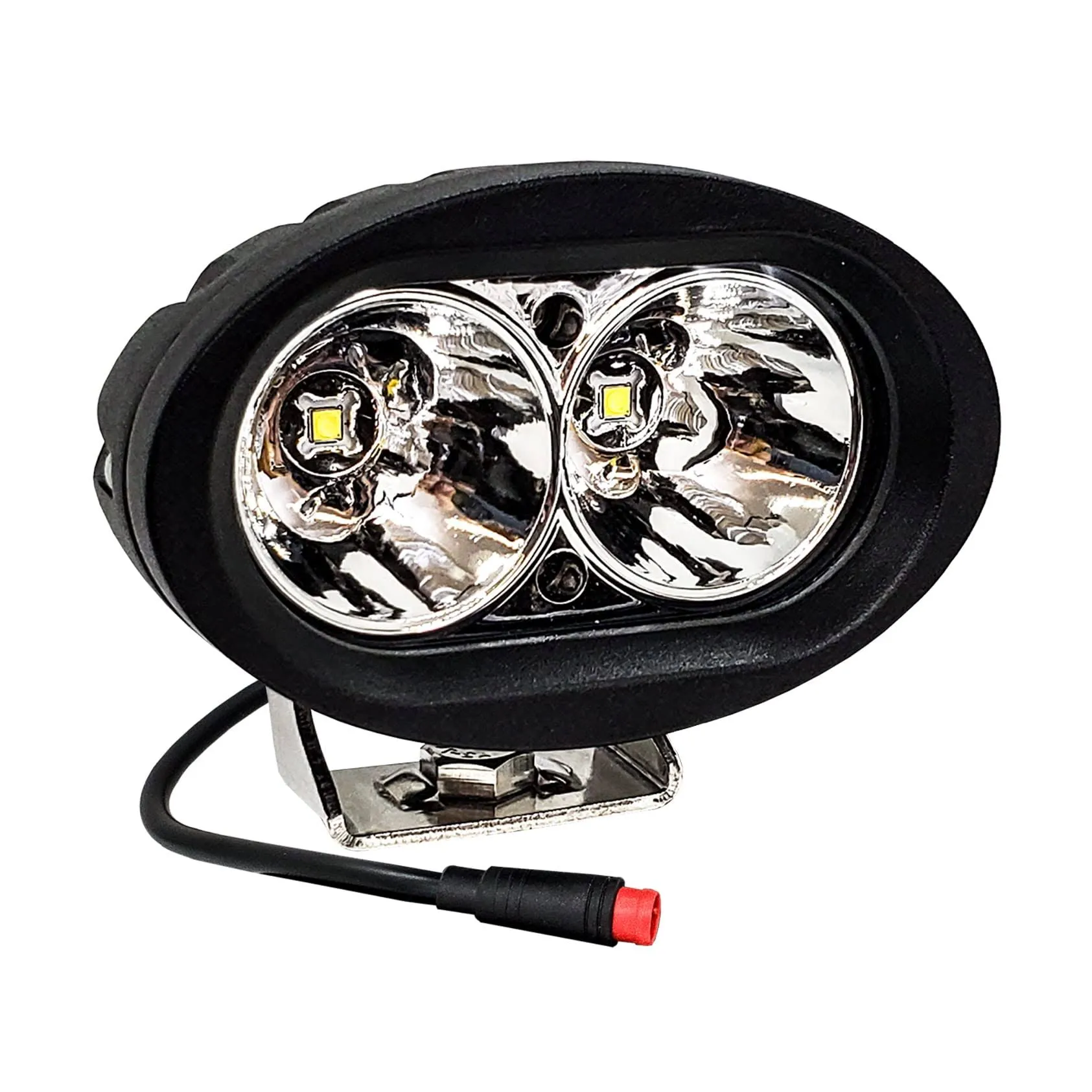 E-bike White LED Headlight High Output 6000K Compatible with Vamoose Mammoth Rad Power Bikes RadMini RadRover RadExpand RadRunner