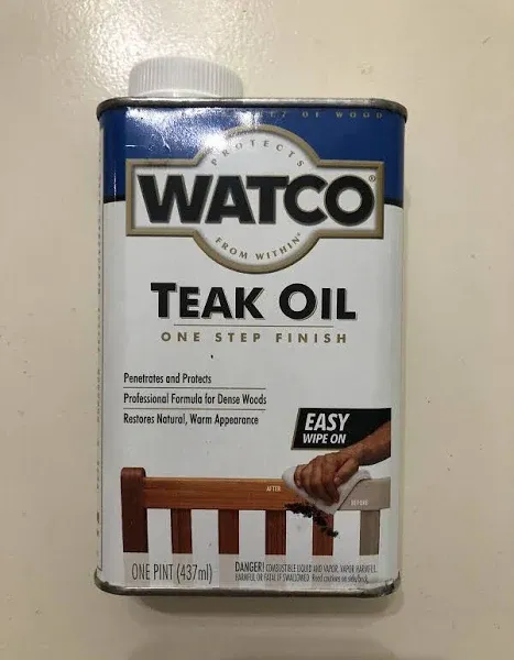 Watco Teak Oil Finish