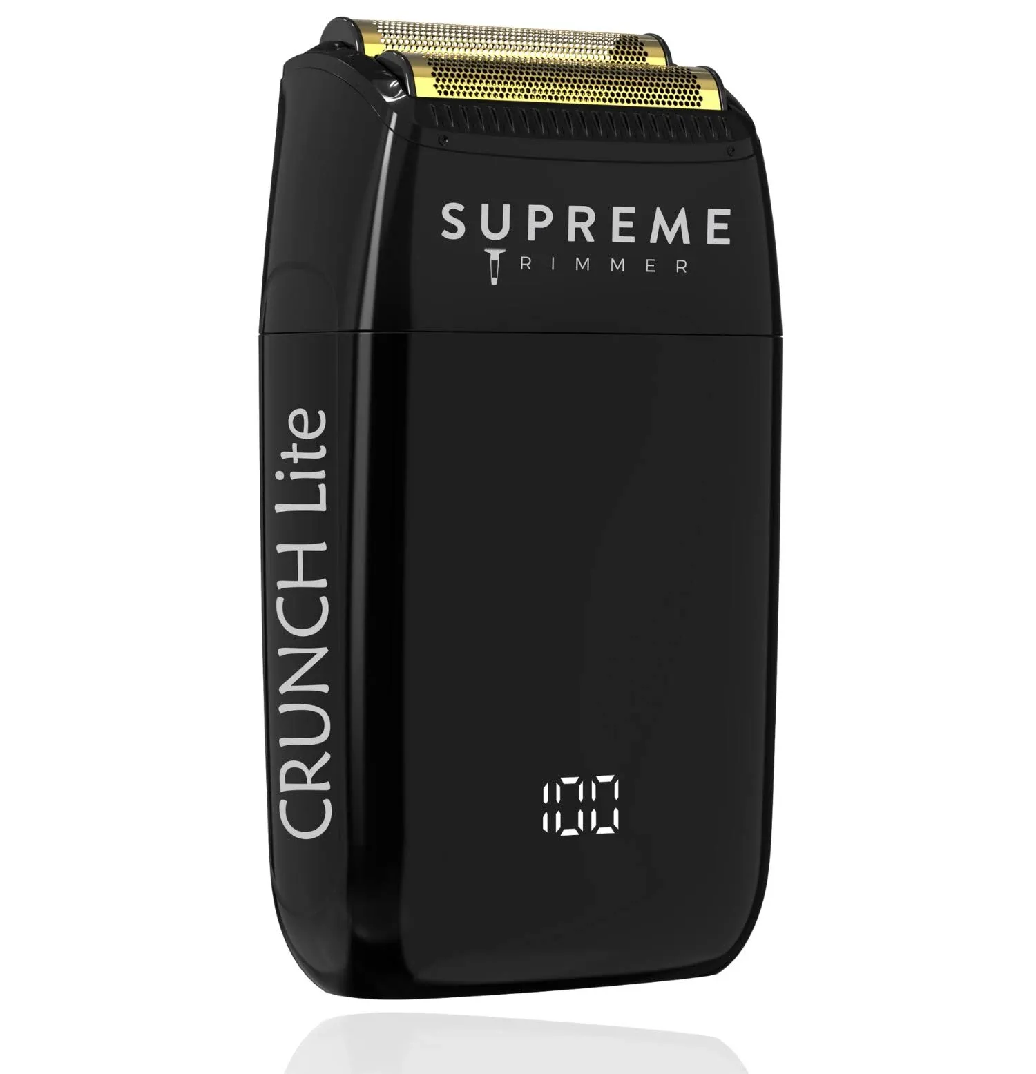 Supreme Trimmer Crunch Lite Foil Shaver |Electric Razor Bald Head STF600 | Black