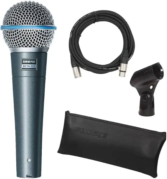 Shure BETA58A-X Super Cardioid Dynamic Microphone for Vocals From Japan New