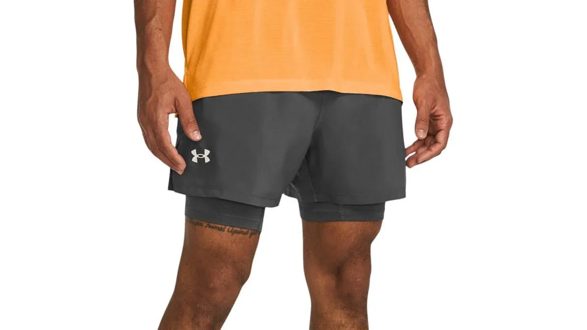 2 in 1 Shorts Under Armour Launch 5"