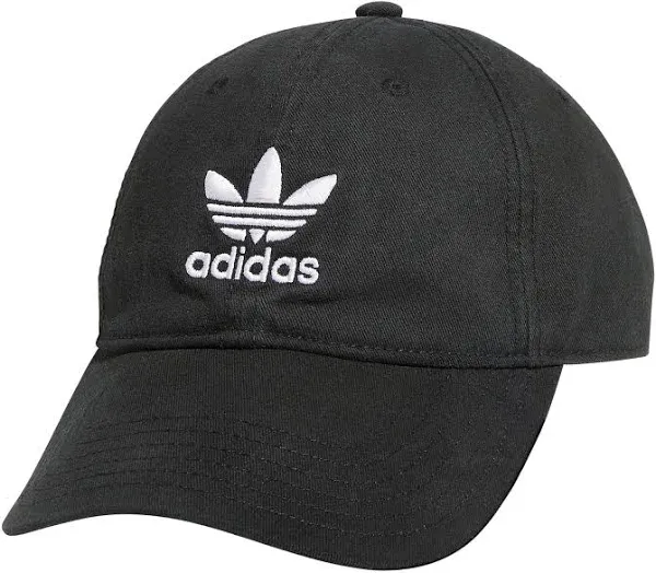 adidas Originals Women's Relaxed Strapback Hat, Size: One size, Black