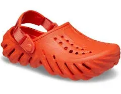 Kids Crocs Echo Unisex Storm Slip-on Comfort Clogs 208190 001 size J3