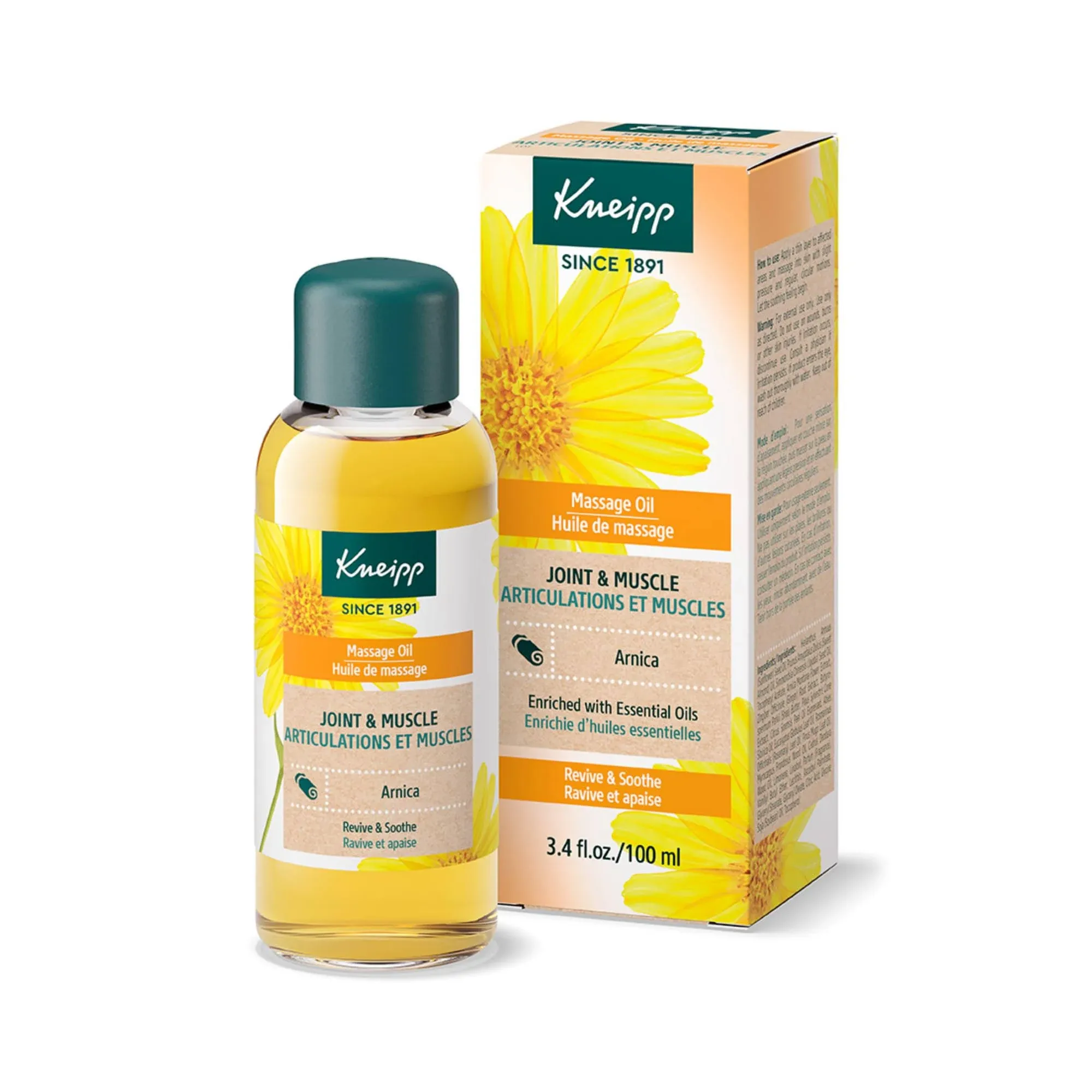 Kneipp Bath Oil, Joint & Muscle Arnica