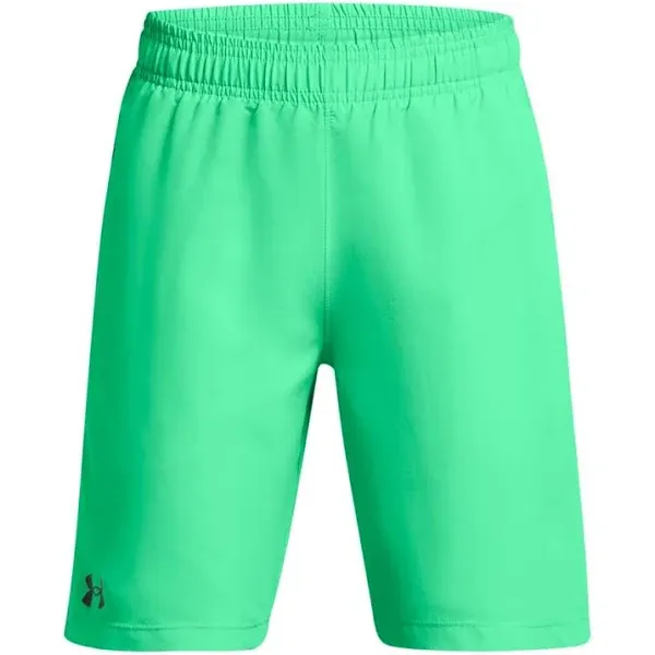 Under Armour Boys' Woven Shorts, Large, Vapor Green