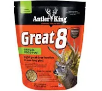 Antler King 8 lb Great 8 Food Plot Blend - AKG88 | Blain's Farm & Fleet