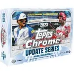 2023 Topps Chrome Update Series Baseball Hobby Jumbo Box