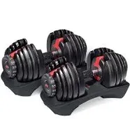 Bowflex SelectTech 552 Dumbbells, Adjustable, Pair, Free 2-Month JRNY Membership