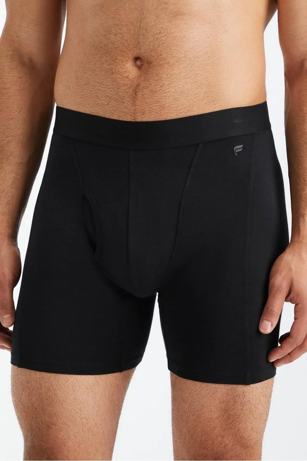 Fabletics Men 24-7 Boxer Brief male Size XS Black