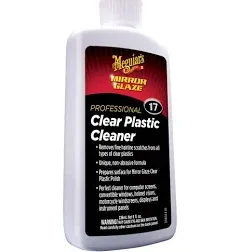 Meguiar's M17 Mirror Glaze Clear Plastic Cleaner - 8 oz.