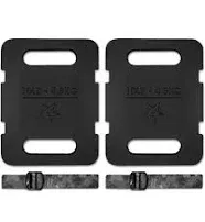 Adjustable Ruck Plate with Straps for Rucking,Swings<wbr/>, Squat &amp; Strength Training