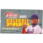 2021 Topps Heritage Baseball Hobby Box