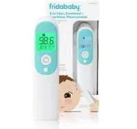 FridaBaby 3-in-1 Ear, Forehead, Touchless Infrared Thermometer