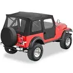 Bestop 51597-15 Supertop 1976-1983 Jeep CJ-5 Black Denim