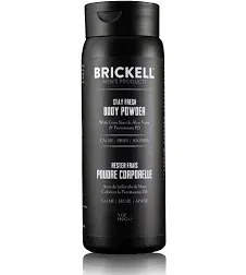 Brickell Men's Products Stay Fresh Body Powder