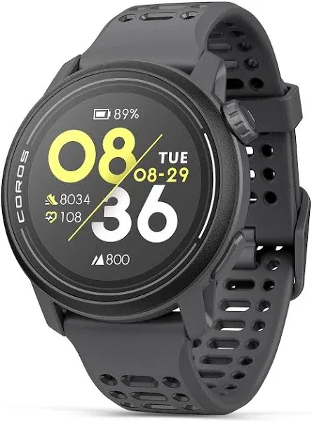 Coros Pace 3 GPS Sport Watch (Black/Silicone)