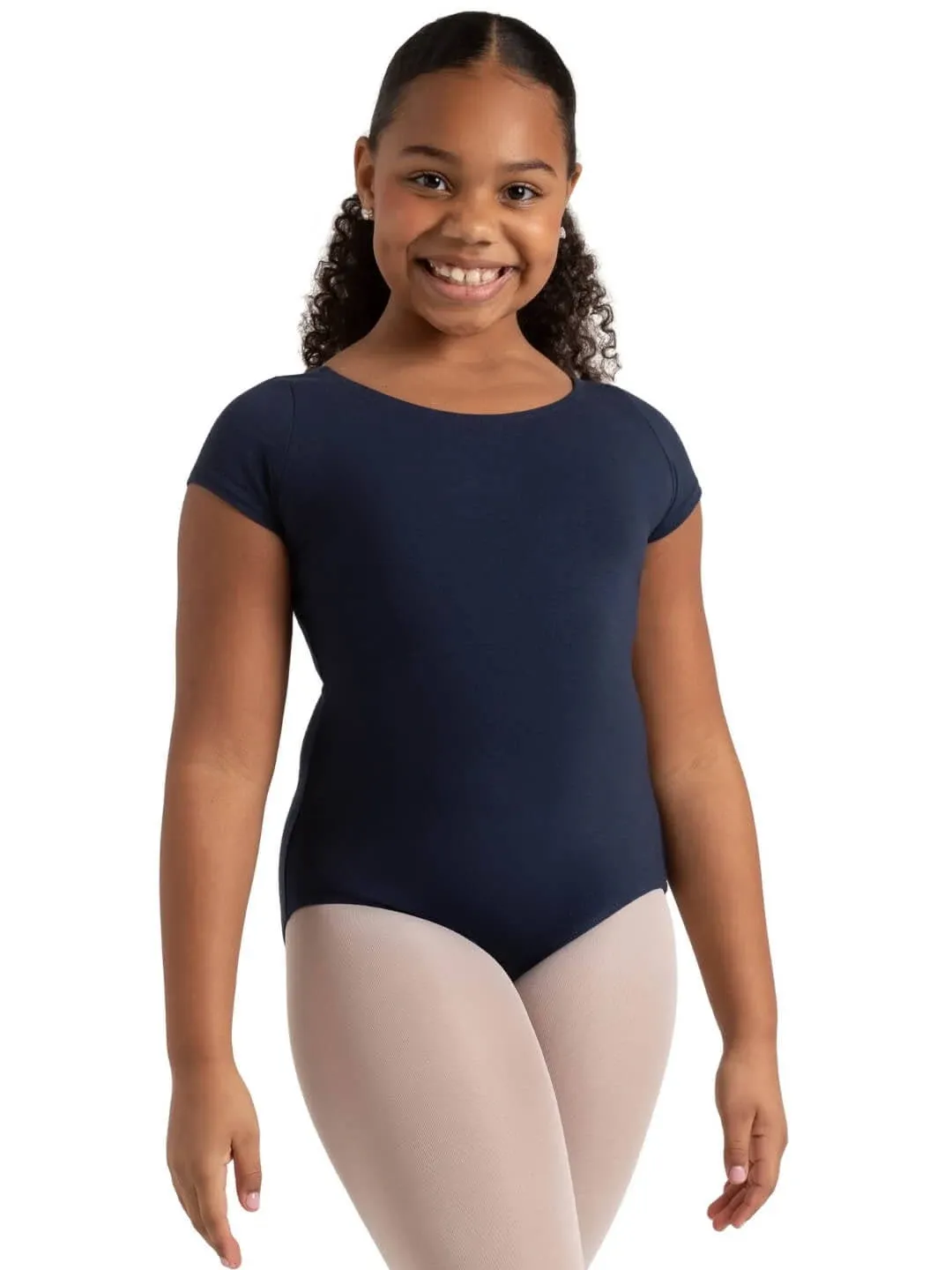 Capezio Classics Short Sleeve Leotard - Girls