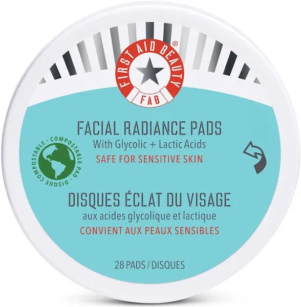 Facial Radiance Pads FAB First Aid Beauty