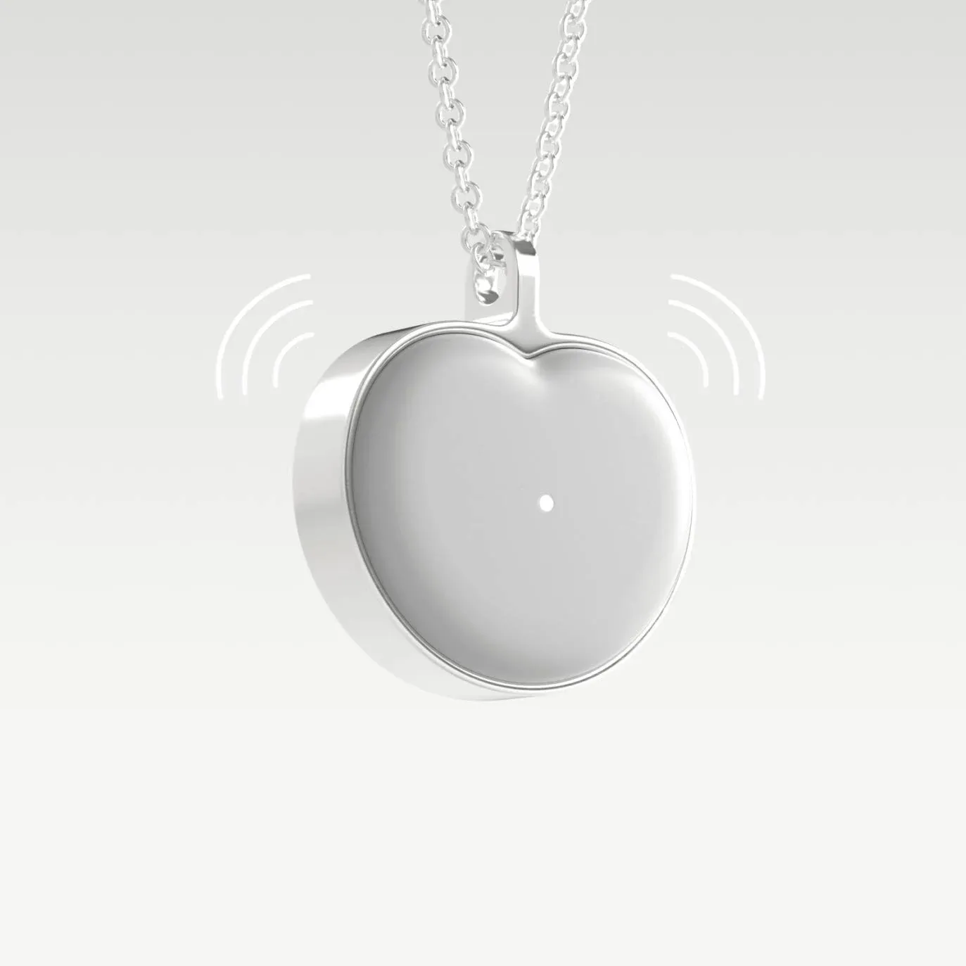 Long Distance Interactive Heartbeat Necklace