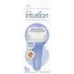 Schick Intuition Pure Nourishment Razor Handle + 2 Cartridges