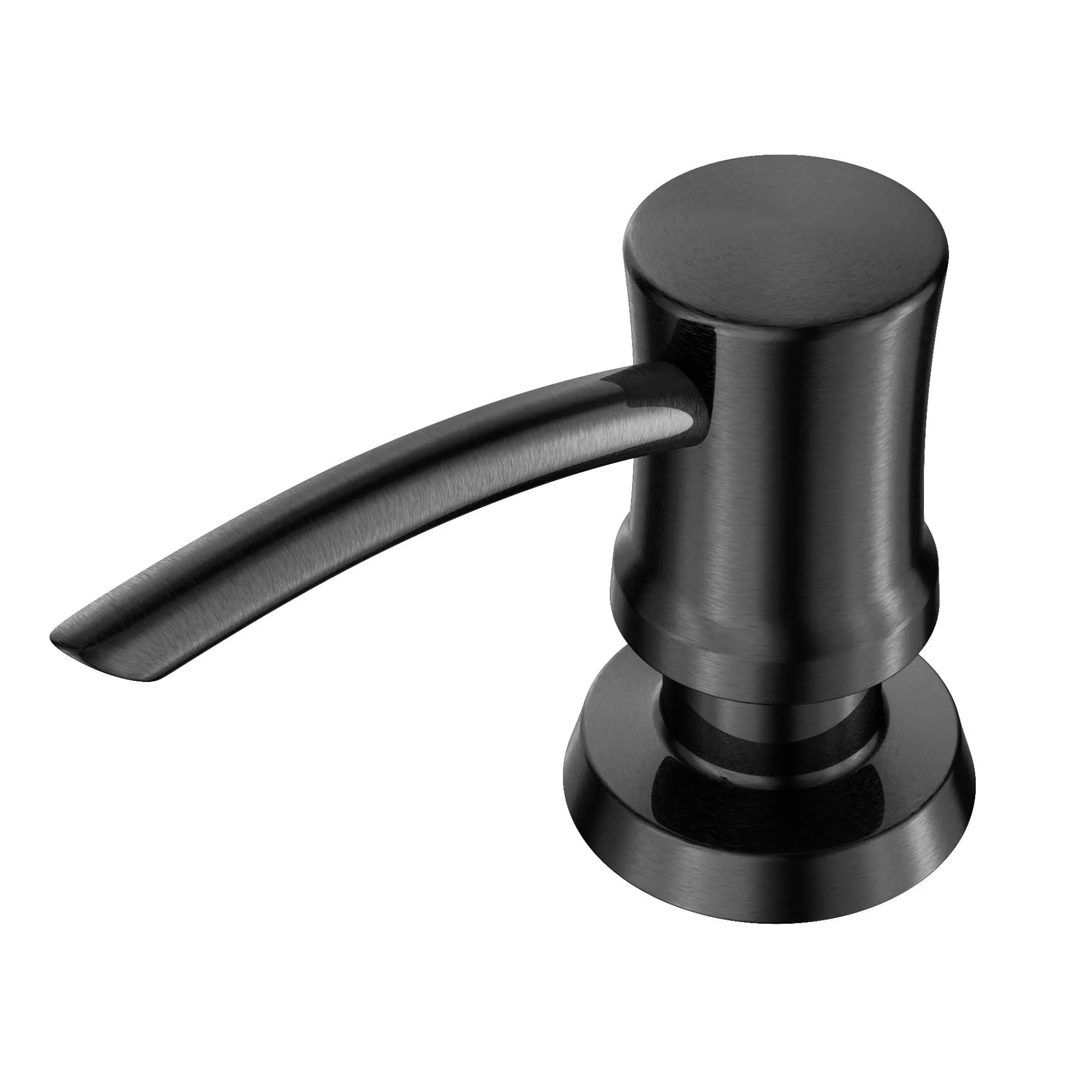 Kraus KSD-54SFSB, Kitchen Soap and Lotion Dispenser, Spot-Free Black Stainless Steel