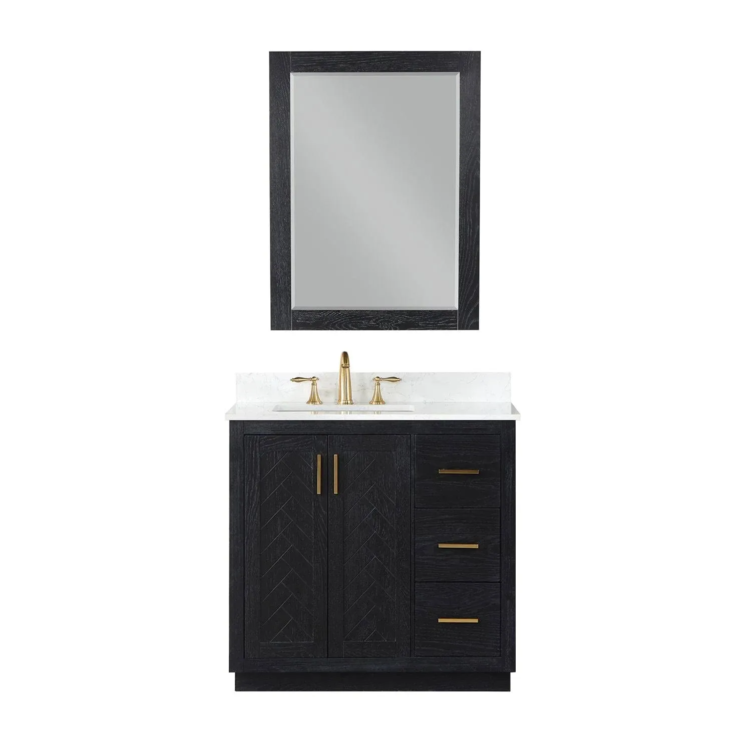 Gazsi 36 inch Single Bathroom Vanity (More Options Available)