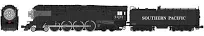 Kato GS-4 Southern Pacific Postwar Black Model Train