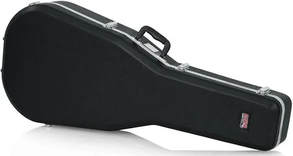 Gator GC-DREAD Molded Dreadnought Acoustic Guitar Hard Case, Black