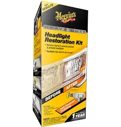 Meguiar's Heavy Duty Headlight Restoration Kit, G2980, 1 Pack, Size: 4 oz