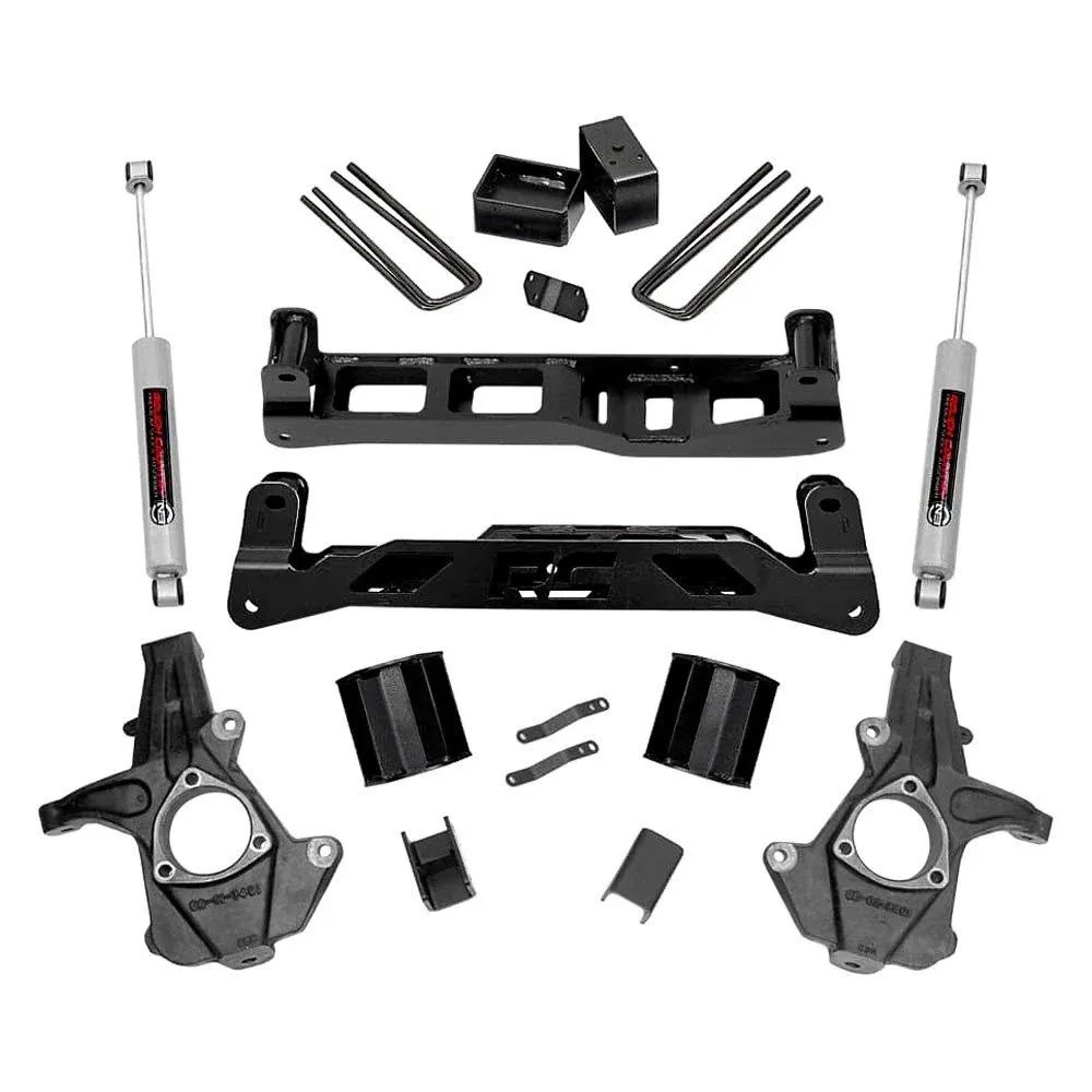 Suspension Lift Kit | Rough Country | 5 inch | Silverado, Sierra 1500 24730