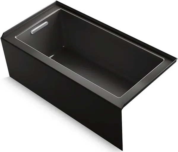 Kohler K-1956-LA Underscore 60" x 30" Alcove bath with integral apron, integral flange and Left-Hand Drain K-1956-LA-7