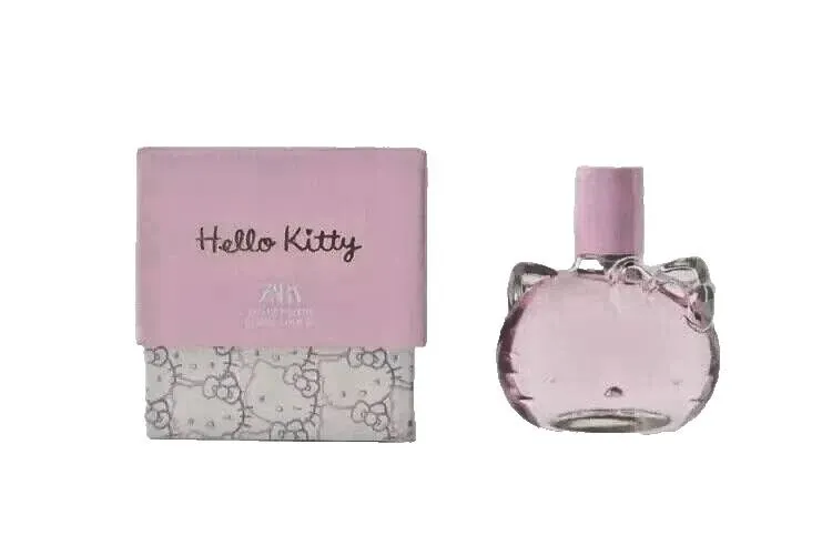 Zara Hello Kitty Eau De Toilette Fragrance 1.69 Fl Oz - 50 ml Perfume Spray New