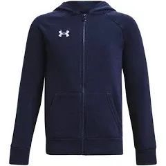 Under Armour Boys' Rival Fleece Full-Zip Hoodie