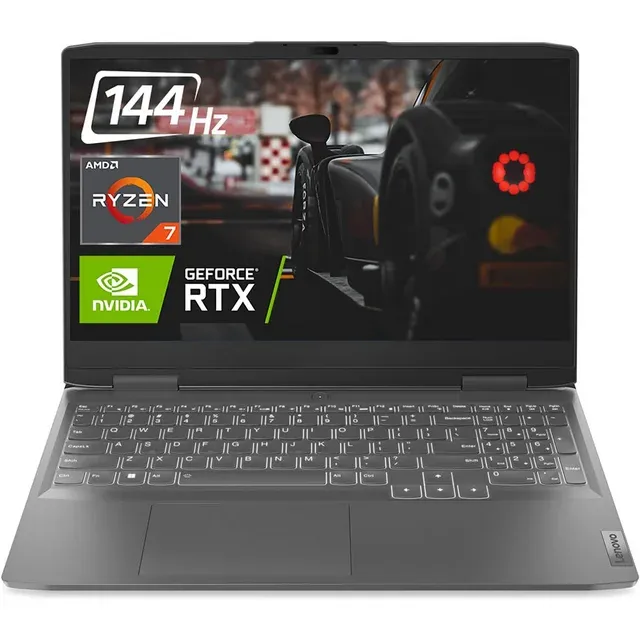 Lenovo LOQ Gaming Laptop, 15.6 inch FHD 144Hz Display, AMD Ryzen 7 7840hs ...