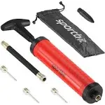 Sportbit Ball Pump with 5 Needles - Push & Pull Inflating System - Great